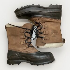 SOREL Caribou Waterproof Lined Boots Men's Size 11 Outdoor Gorpcore